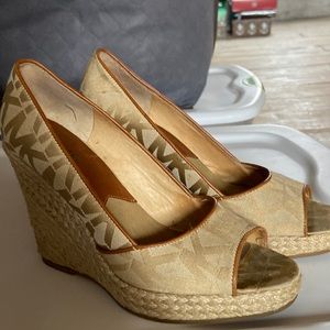 Michael by Michael Kors-Cabana open toe wedges